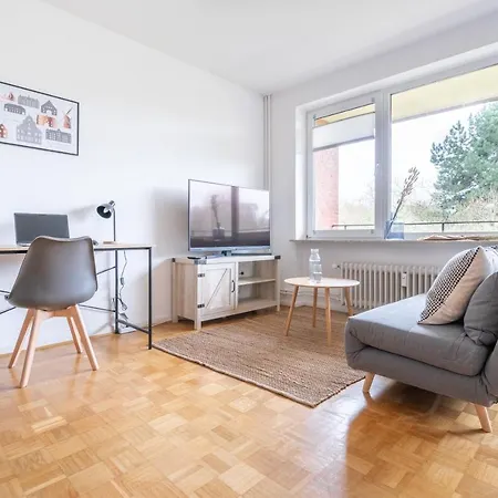 Studioapartment Mit Kueche Und Grossem Balkon Flensburgo Esterno foto